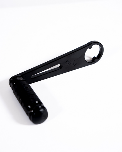 Kaos Customs V2 shift lock for the V2 e-bike peg kit in black
